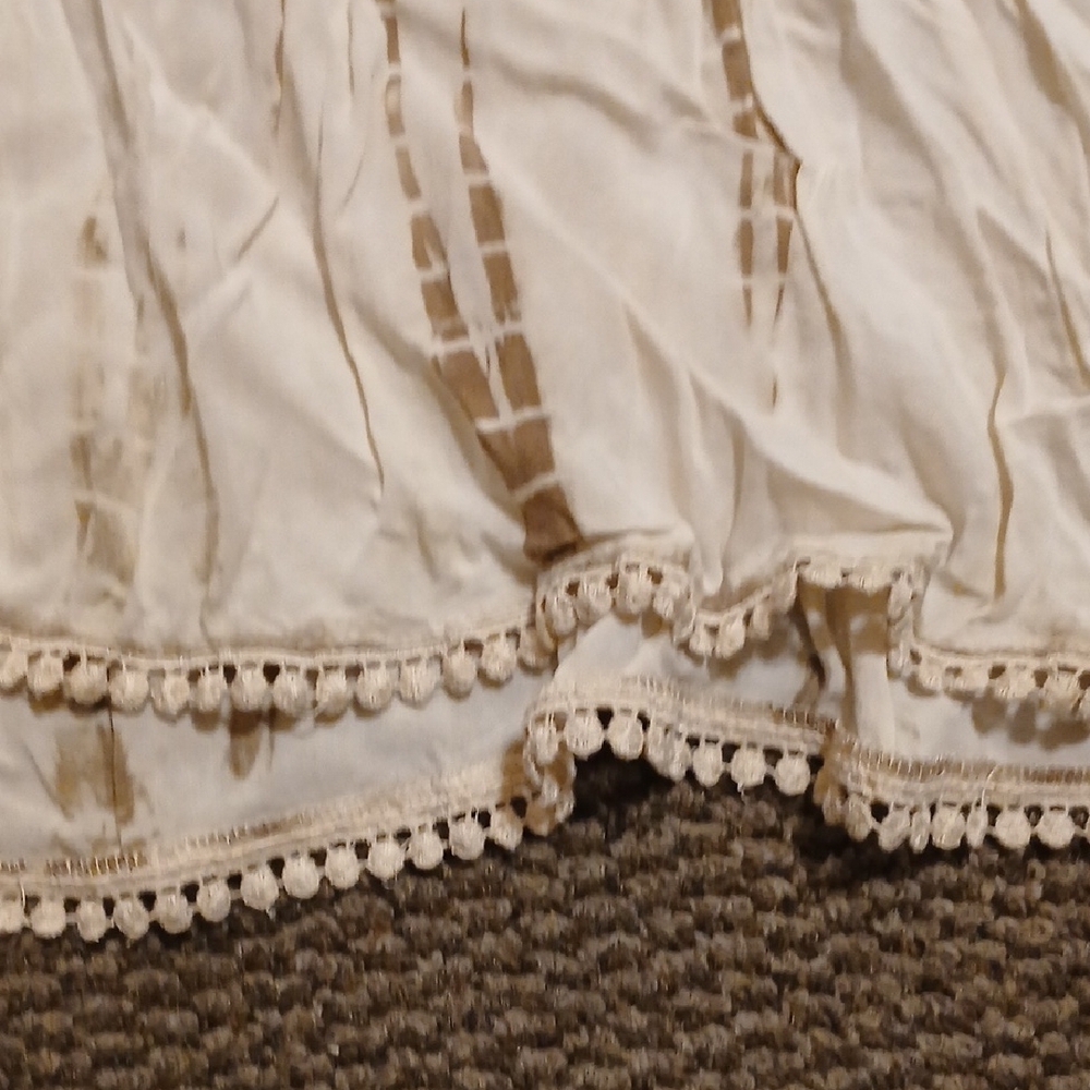 American Eagle Outfitters Cream and Tan Camisole - Picture 5 of 7